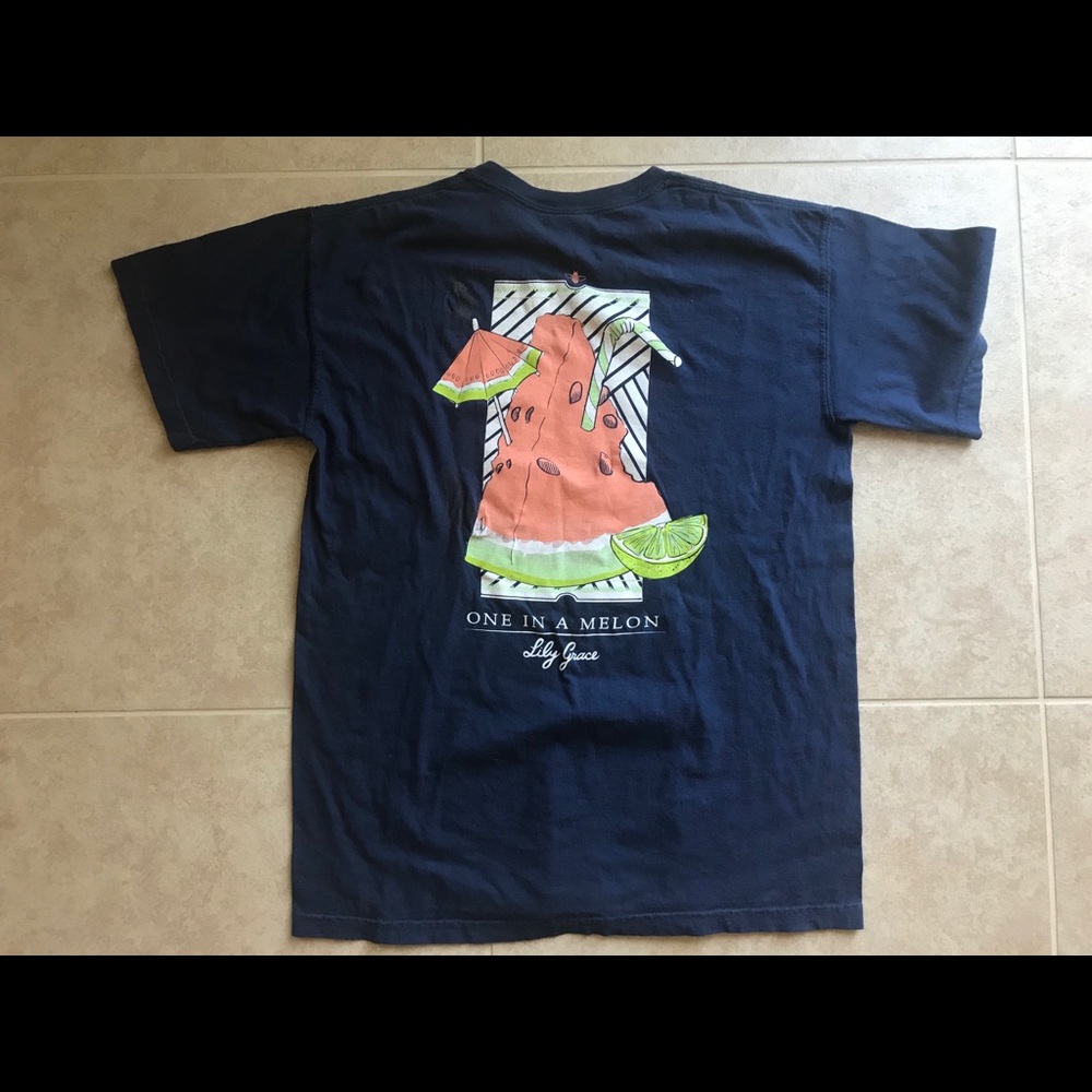 LILY GRACE SHORT SLEEVE WATERMELON SHIRT